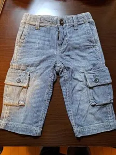 GapKids ストライプ カーゴパンツ １１０cm