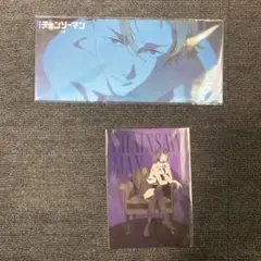【未開封】チェンソーマン オールナイト　特典　シーンカード3枚セット×2　レゼ篇 劇場版チェンソーマンレゼ篇 特典 オールナイト上映 シーンカード3枚