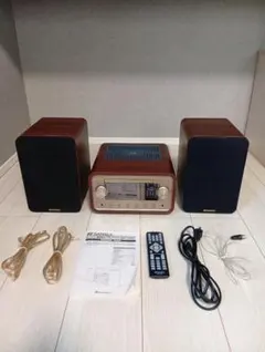 SR-285シャープ昭和レトロマジックアイ真空管ラジオ bluetooth付
