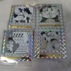 ドラゴンボール キャラクターシール4枚セット