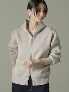 テックダンボールダブルジップパーカー