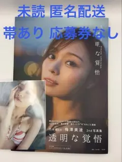 梅澤美波 2nd 写真集 透明な覚悟 ポストカード付き D