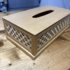 軽井沢彫り ティッシュボックス - メルカリ