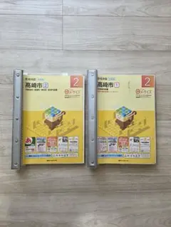 高崎市 住宅地図 地籍版 ①② 2冊セット（令和2年2月発行・刊広社） 高崎市 住宅地図 地籍版 ①② 2冊セット（令和2年2月発行・刊広社