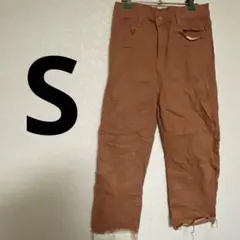 お買い得❣即購入OK✨オレンジ 橙 カジュアルパンツ サイズ8 Sサイズ