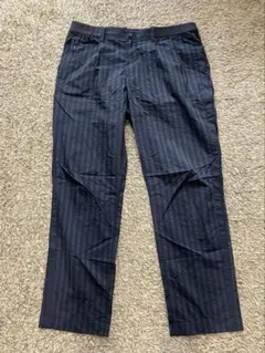 美品/BEAMS GOLF パープルレーベル ストライプパンツ サイズ50