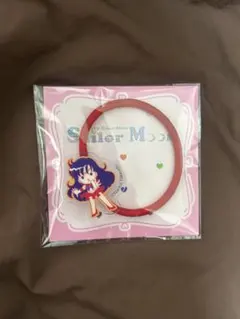 セーラームーン×ローソン セーラーマーズ アクリルヘアゴム 赤