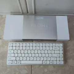【傷あり】Lofree FLOW ホワイトキーボード 本体 箱付き