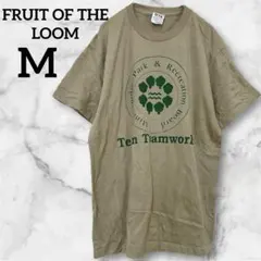 美品✨FRUIT OF THE LOOM 【M】　Tシャツ クルーネック　公園
