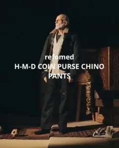 refomed H-M-D COIN PURSE CHINO PANTS