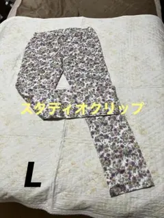 スタディオクリップ花柄パンツLのサムネイル