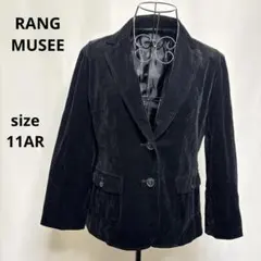 ラングミュゼ / テーラードジャケット コーデュロイ ブラック 11AR