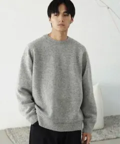 [WYM] BULKY FINE WOOL KNIT
