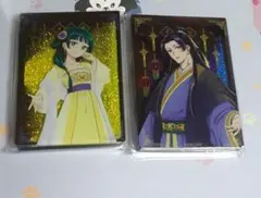 薬屋のひとりごと展　グリッターアクリルブロック　猫猫　壬氏　セット