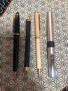 ボールペン4本セット インクなし