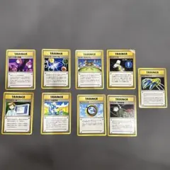 g*8様 ポケモンカード 旧裏面 トレーナーカード 8枚セット - メルカリ