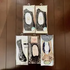 レディース カバーソックス 5足セット
