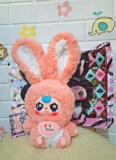 ウサギ型ぬいぐるみ Baby Three 涙滴型の目バージョン