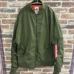 VISION STREET WEAR MA-1 カーキ Fのサムネイル