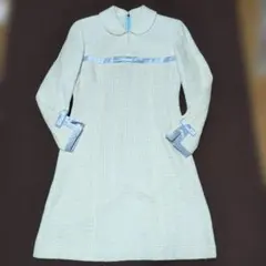 クレージュ★リボン付き！パステルカラーワンピース★9号