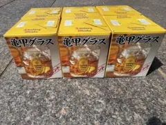 《未使用》サントリー　ウイスキー角 ロックグラス　レトロ　6個セット