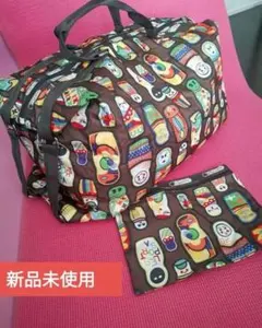 TRAVAS TOKYO 総柄プリント マカロン バックパック - メルカリ