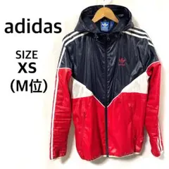 アディダス ナイロンジャケット XS(M位) トレフォイルロゴ