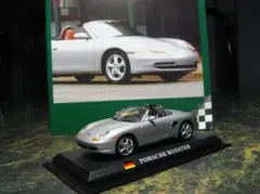 デルプラドカーコレクション№81 ポルシェ ボクスター　S＝1／４３ マガジン付