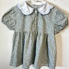 キッズ 花柄ブラウス 130