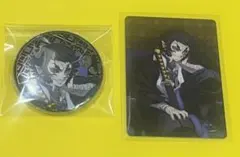 鬼滅の刃　AGF アニプレックス　レリーフメタル缶バッジ　ランダムカード　獪岳