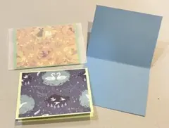 ハンドメイド　メッセージカード クラシックアニマル12枚