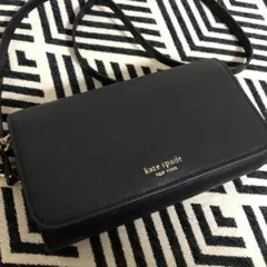 ケイトスペード　スモールフラップ　財布　ショルダー 2way 結婚式　パーティー