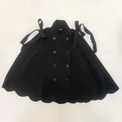 Bibiy. MELINDA ビビー　メリンダ　ケープコート　ポンチョ　黒のサムネイル