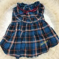 One Octave 犬服 チェック柄 フリル　Lサイズのサムネイル