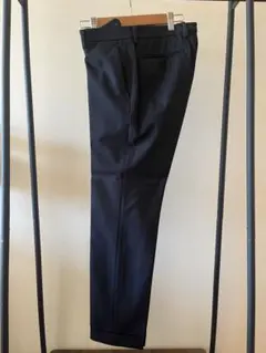 イージーパンツ／ストレッチ／紺／スーツカンパニー