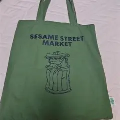 [メルカリ便] SESAME STREETmarket トートバッグ 緑
