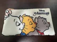 ディズニーキャラクター シークレットポーチ フラット オシャレキャット