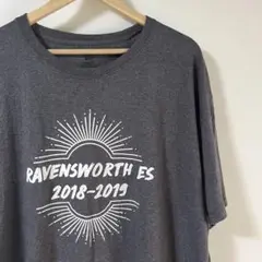 メンズ　Tシャツ　グレー　ヘインズ　2XL