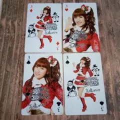 AKB48 高橋みなみトランプ4枚セット ③