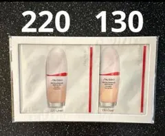 資生堂 エッセンススキングロウファンデーション サンプル 130 220 計２包