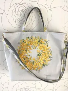 一点のみ！ミモザ　2way トートバッグ