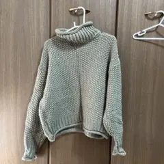 ニットセーター ハイネック