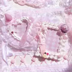 ホイップデコ トレカケース 量産型 平成女児 ピンク b8