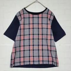 マッキントッシュフィロソフィー チェック カットソー 半袖 Tシャツのサムネイル