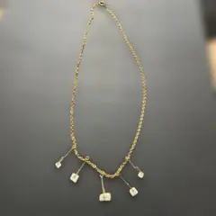 ね*店様 デザインネックレスゴールド色