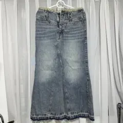 H&M ロングデニムスカート