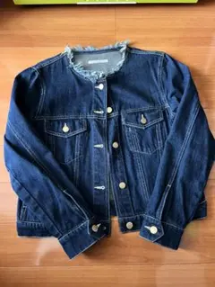 レトロガール　デニムジャケット