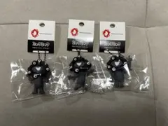 ブラックミャクミャク　PVCマスコット3種セット