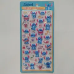 ボンボンドロップシール スティッチ らくがき