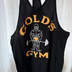 GOLD'S GYM ブラック タンクトップ